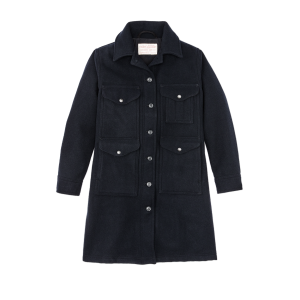 Women's Long Mackinaw Cruiser - Dark Navy