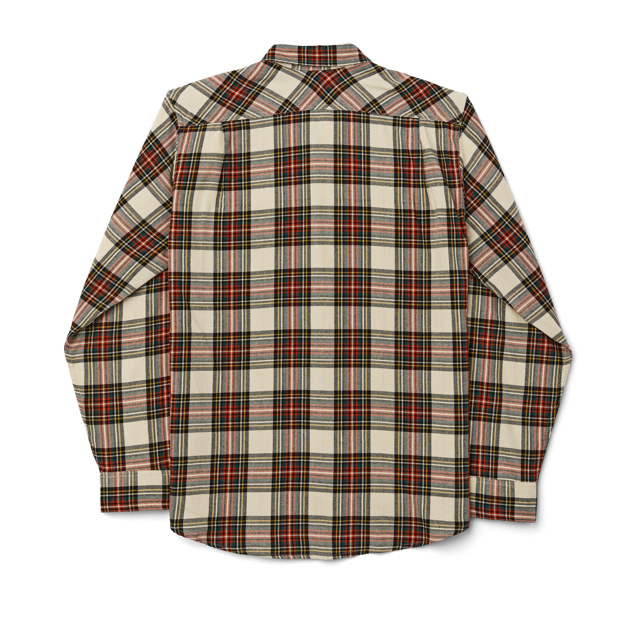 Scout Shirt - Stone Tartan Plaid - Image 2