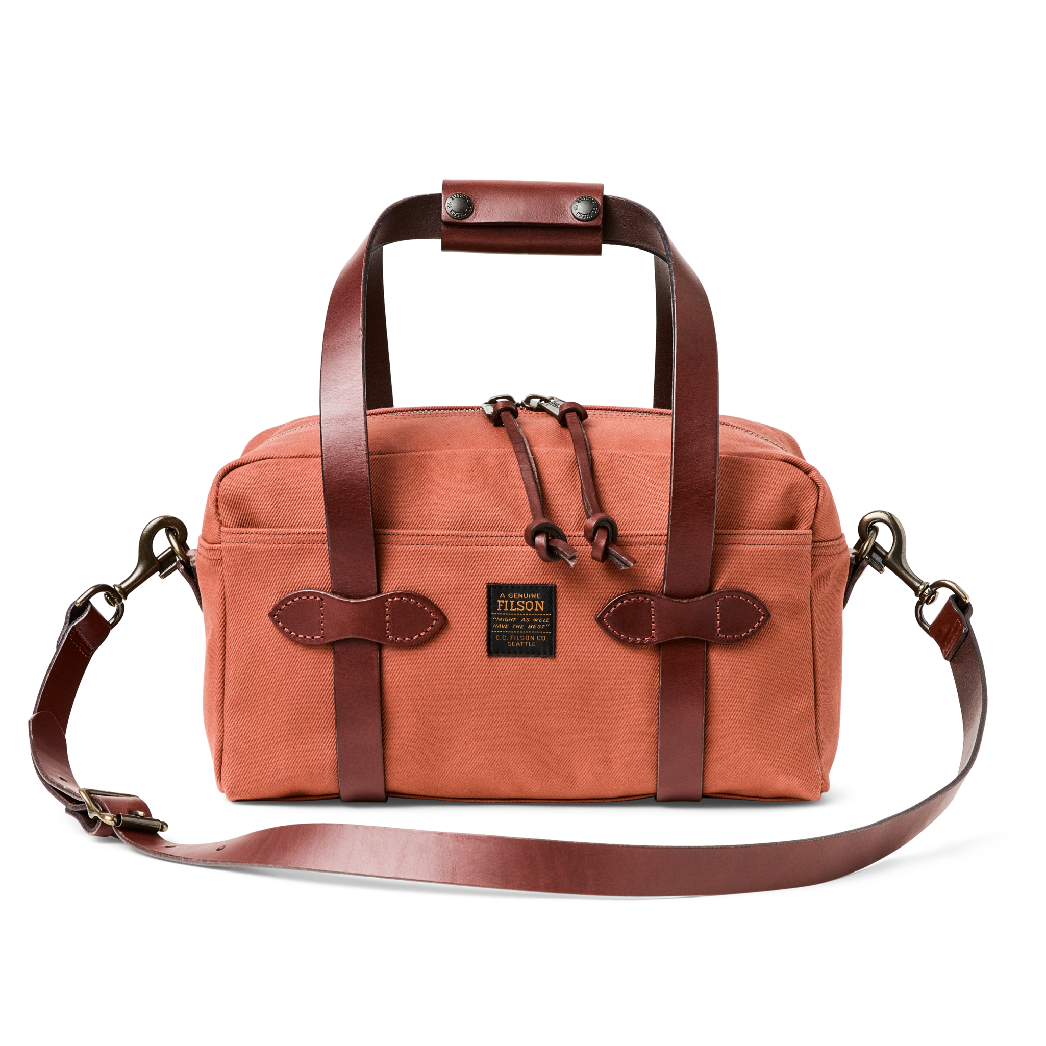 Rugged Twill Xs Compact Duffle Bag - Light Rust