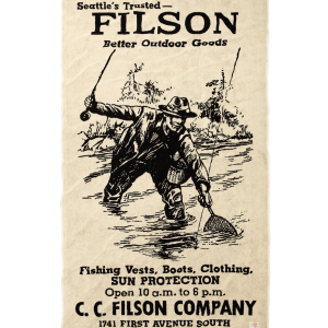 Filson Towel - Tan / Fishing