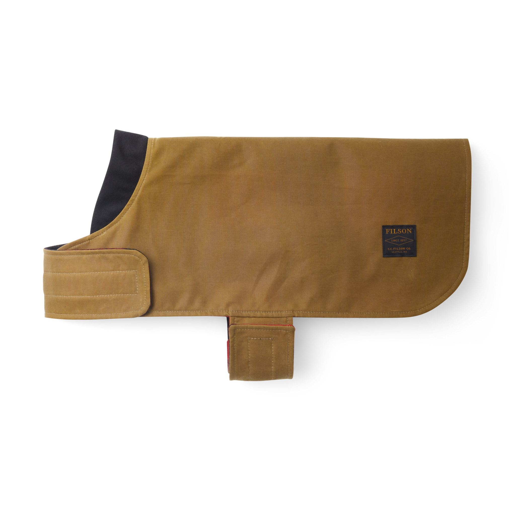 Shelter Cloth Dog Coat - Dark Tan
