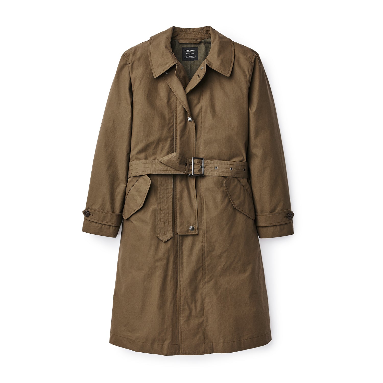 Women's Sawyer Trench Coat - Marsh Olive - Image 2