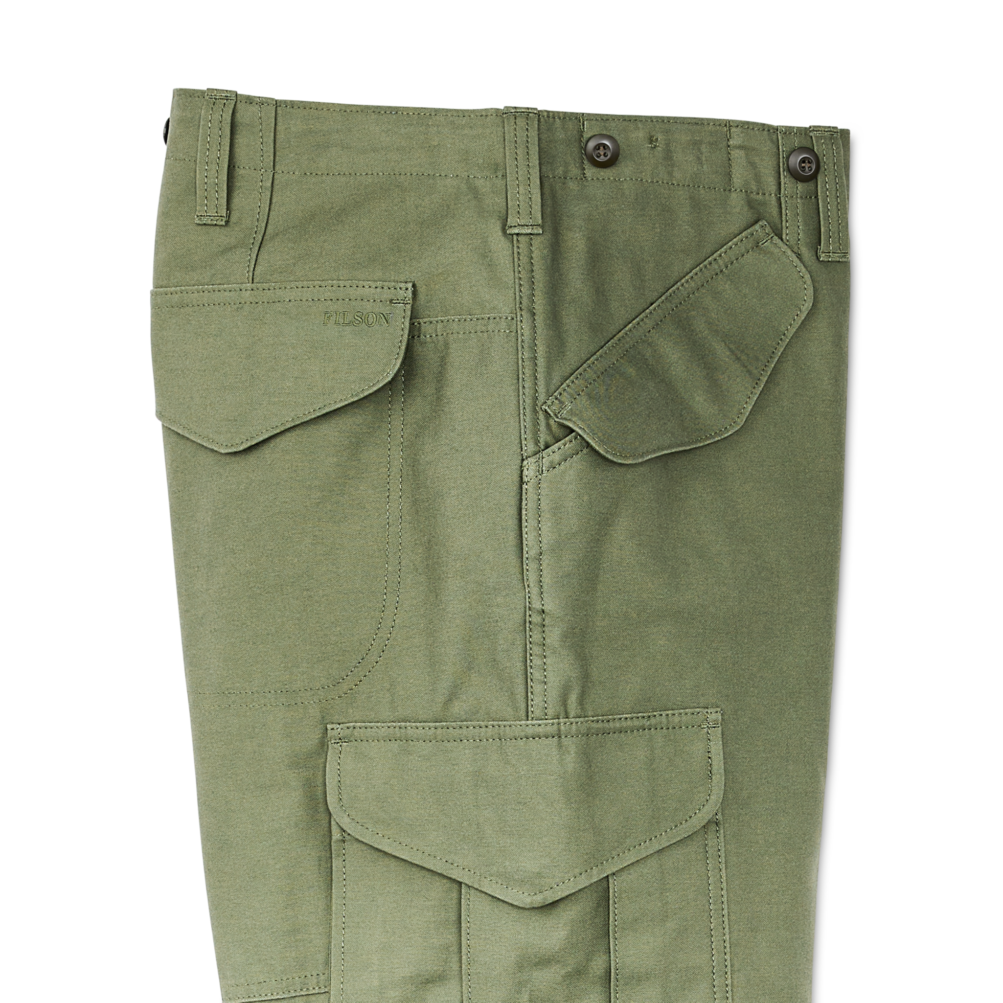 Field Cargo Pants - Washed Fatigue Green - Image 5