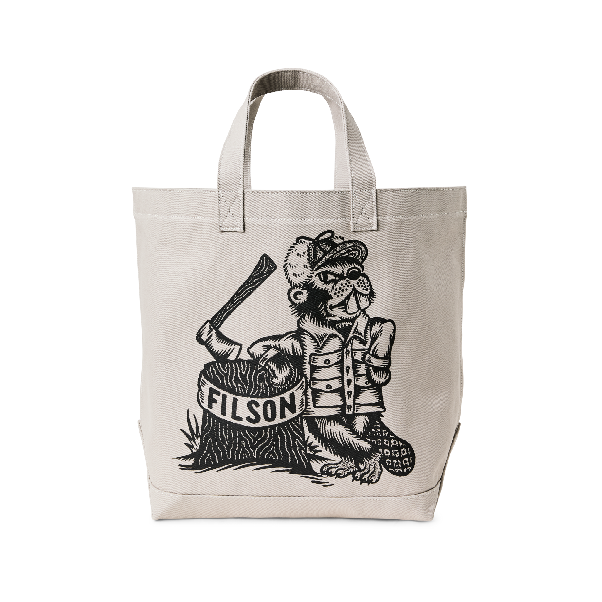 Kyler Martz Graphic Utility Tote - Twine / Beaver