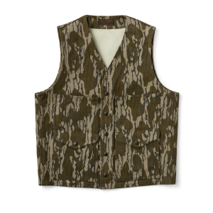 Rugged Twill Cruiser Vest - Mossy Oak Bottomland