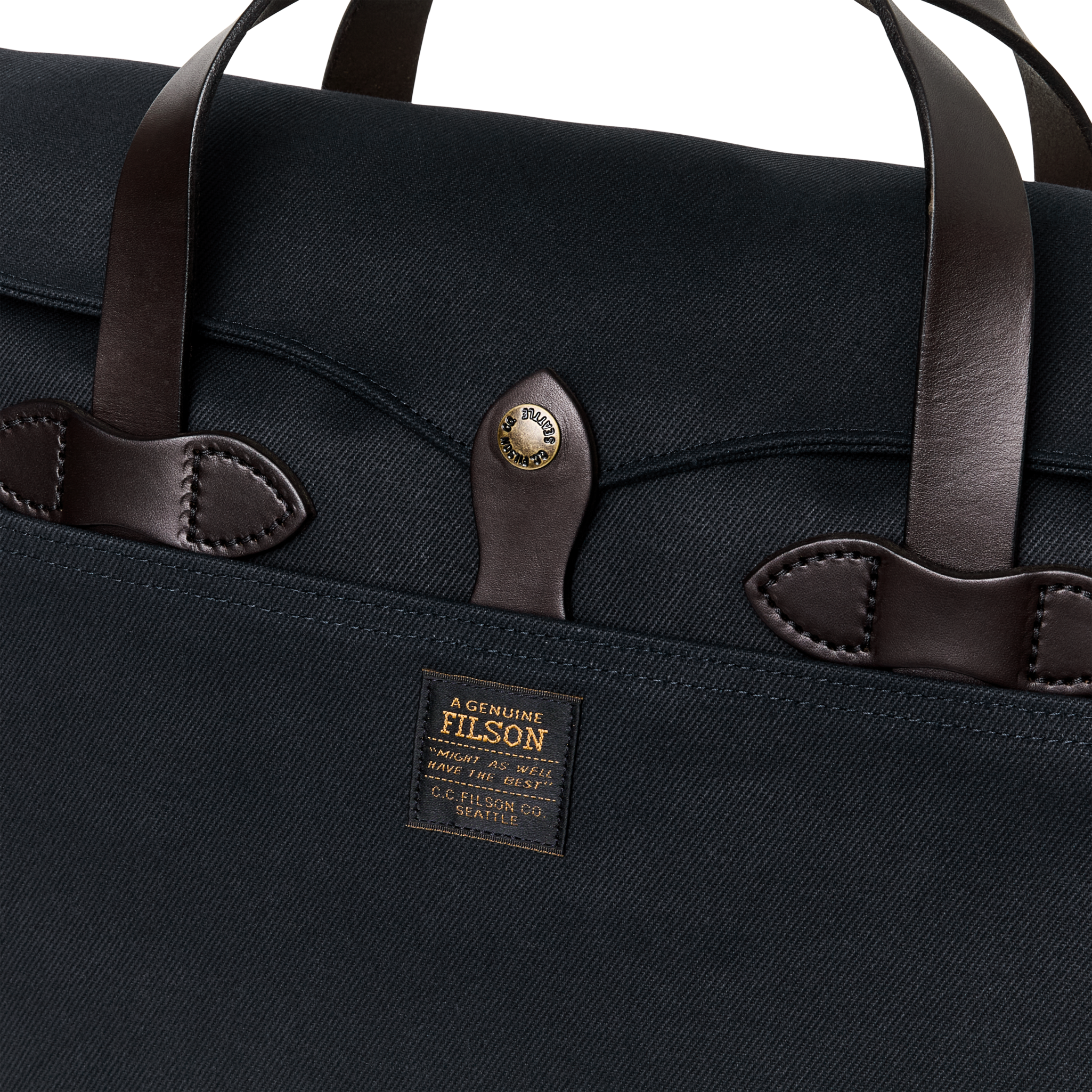 Rugged Twill Original Briefcase - Navy - Image 5
