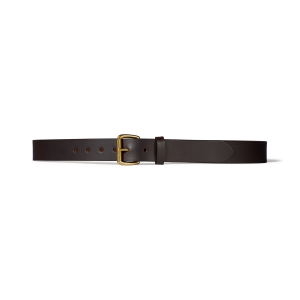 1-1/4 Bridle Leather Belt - Brown Leather