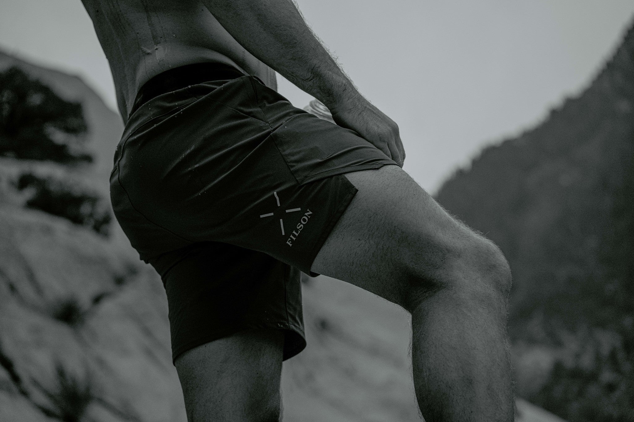 Filson X Ten Thousand Tactical Shorts - Storm Blue - Image 2