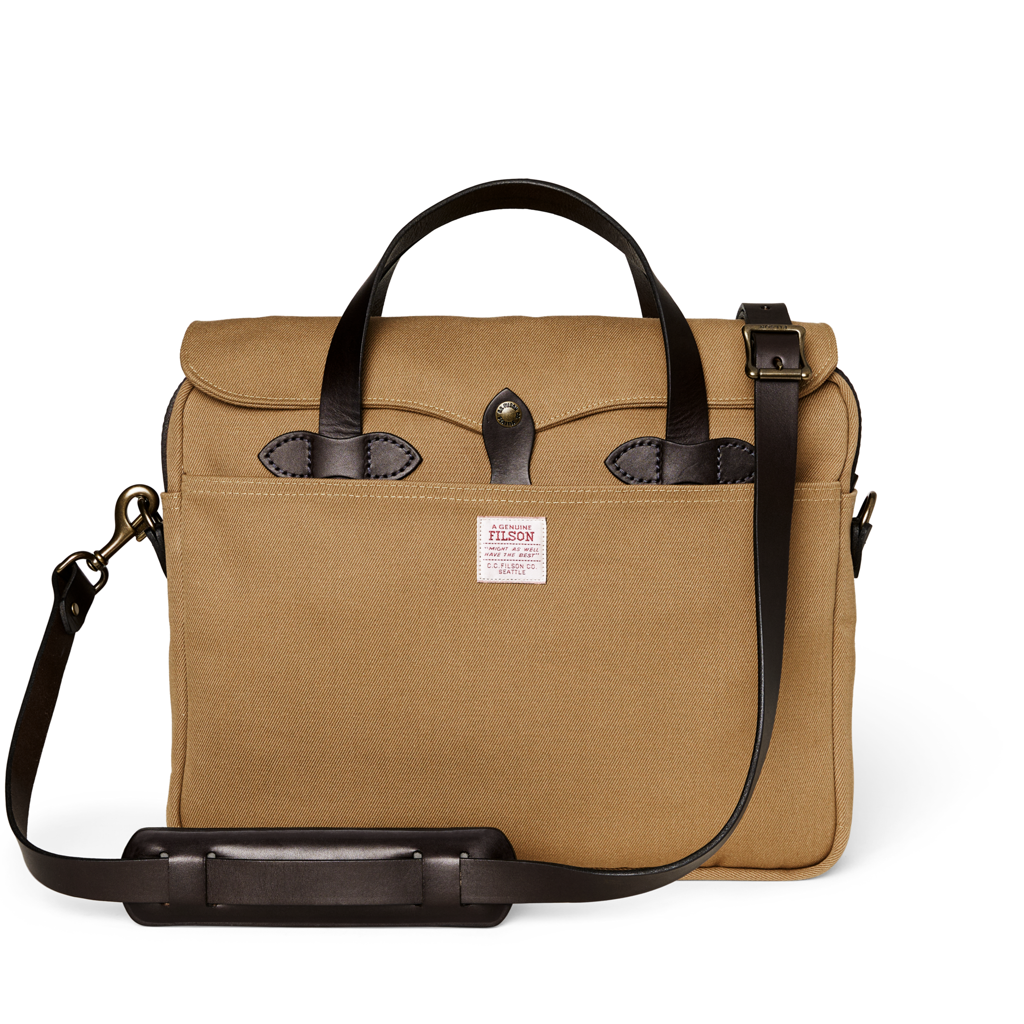 Rugged Twill Original Briefcase - Tan