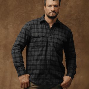 Alaskan Guide Shirt - Heather Gray/black Plaid