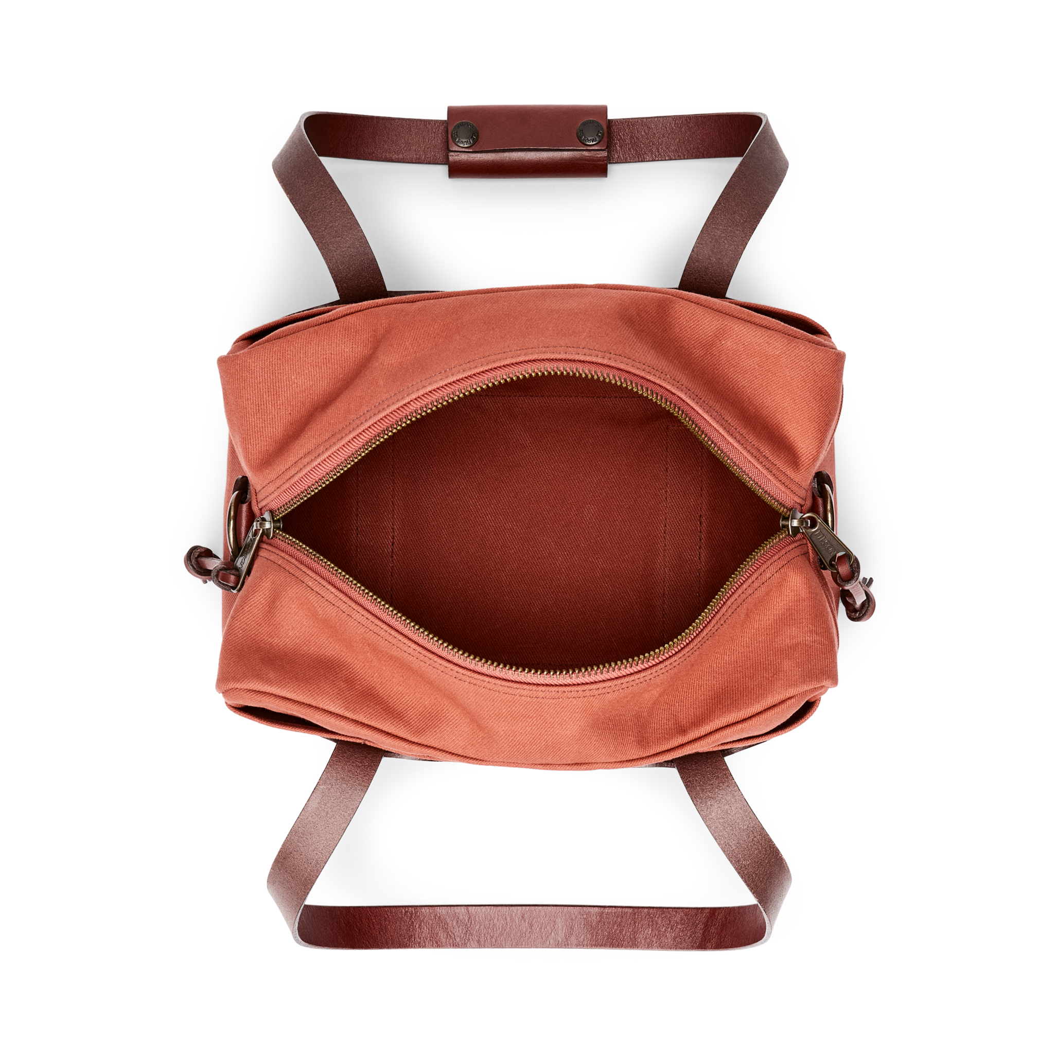 Rugged Twill Xs Compact Duffle Bag - Light Rust - Image 6