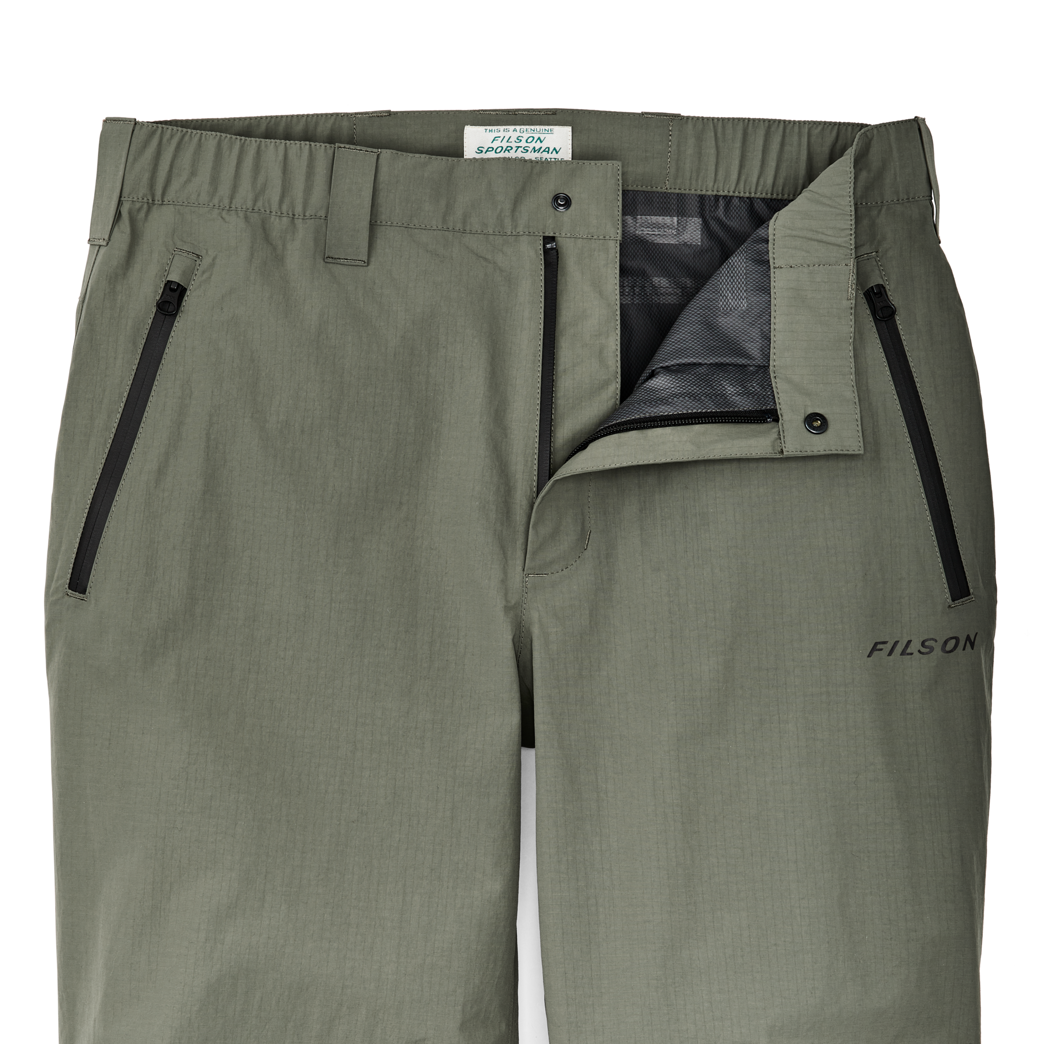 Swiftwater Rain Pants - Service Green - Image 4