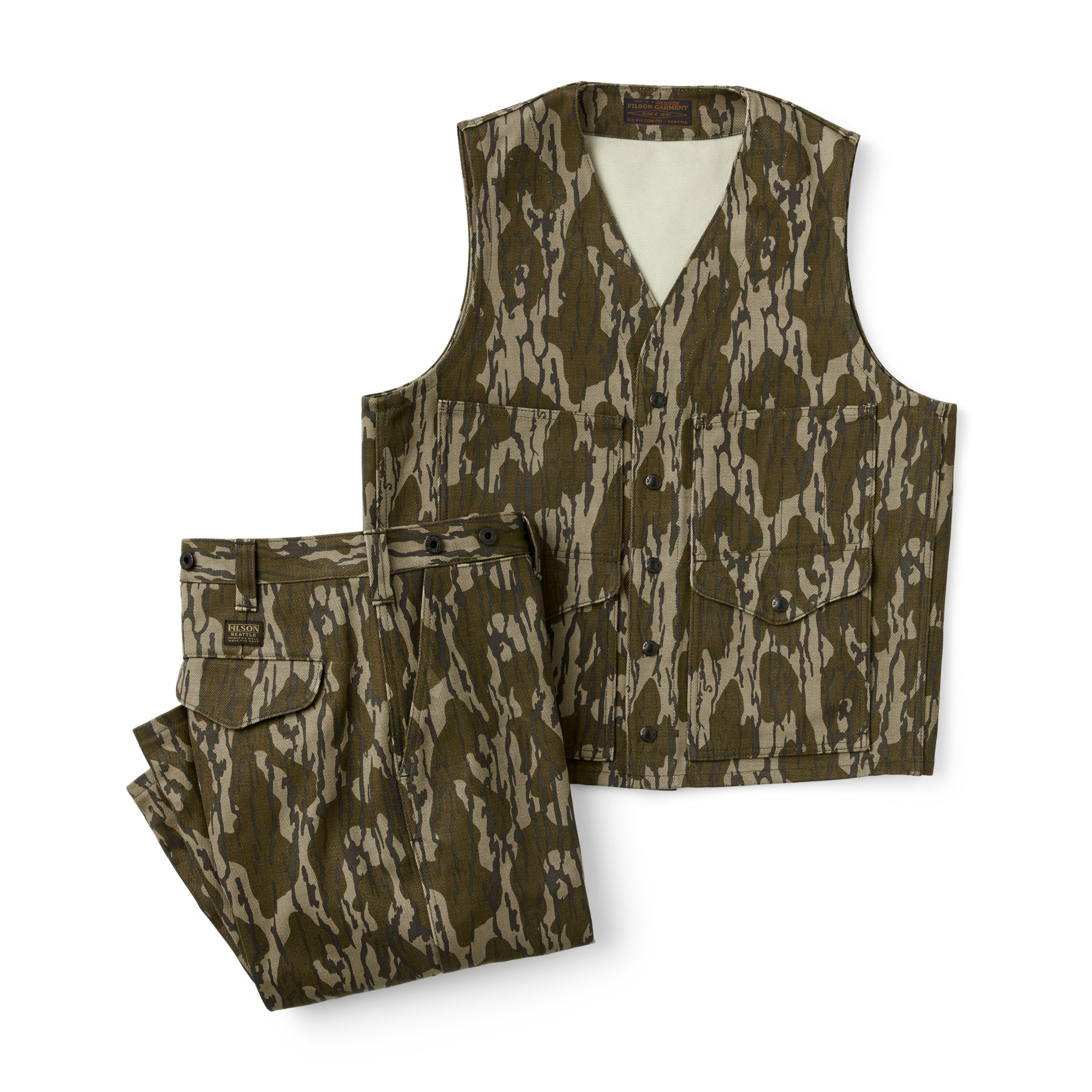 Rugged Twill Utility Pants - Mossy Oak Bottomland - Image 5