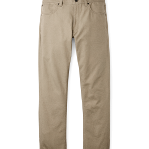 Dry Tin Cloth 5-pocket Pants - Gray Khaki