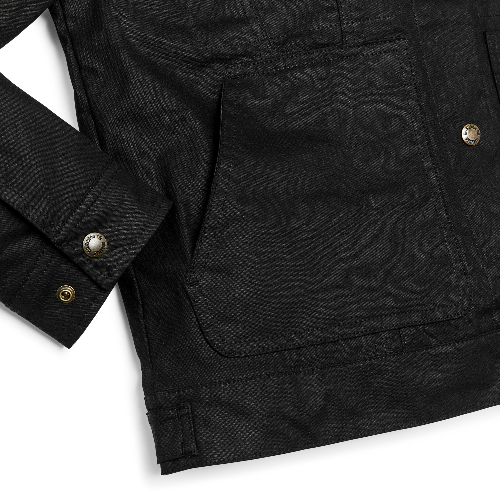 Women's Short Lined Cruiser Jacket - Black - Image 5