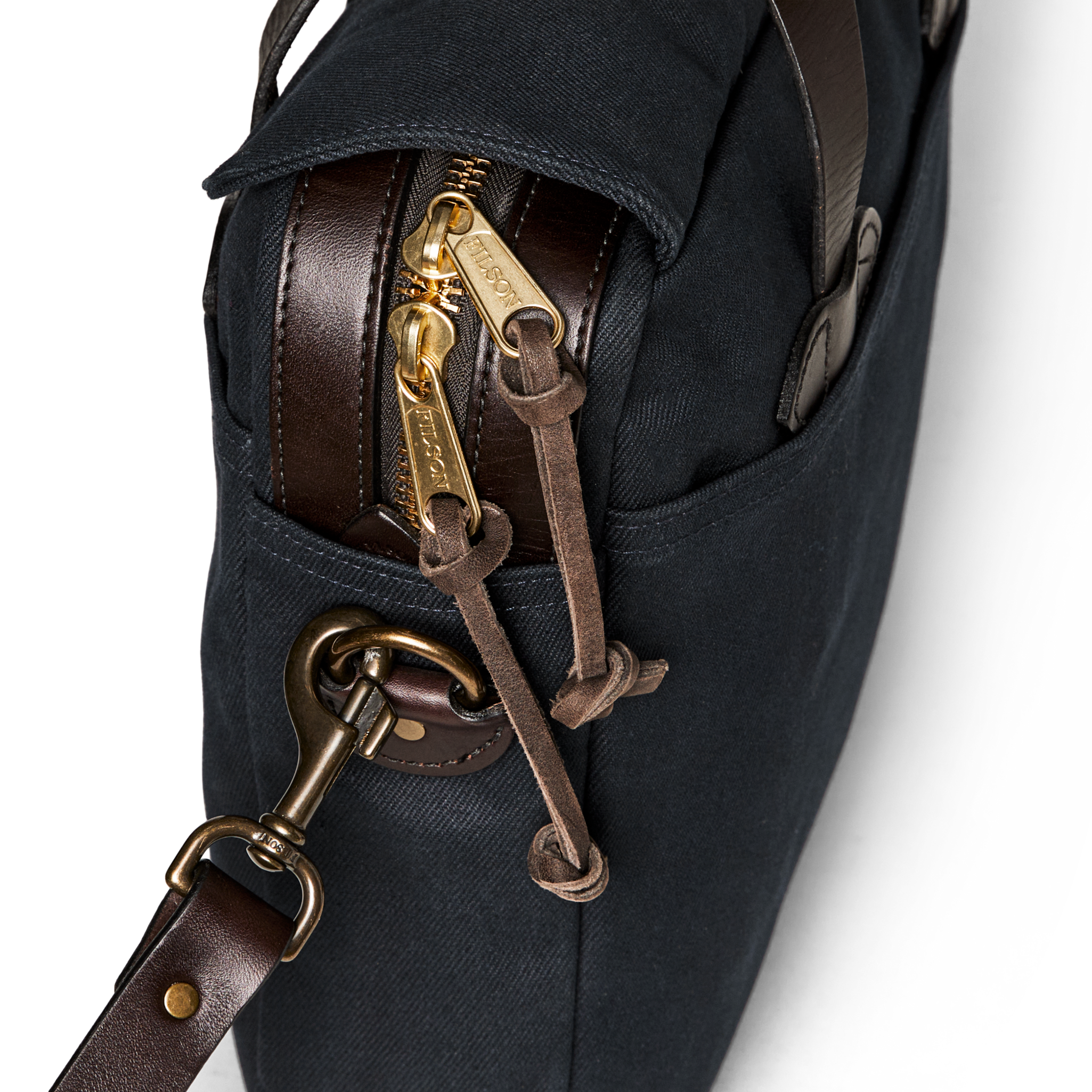 Rugged Twill Original Briefcase - Navy - Image 6